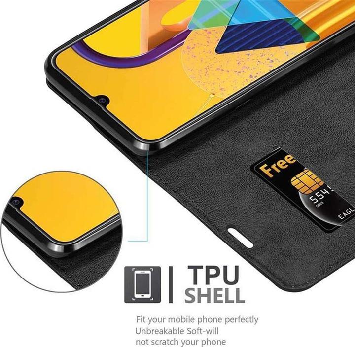 Produktbild Cadorabo Book Invisible Magnet Cover (Samsung Galaxy M21)