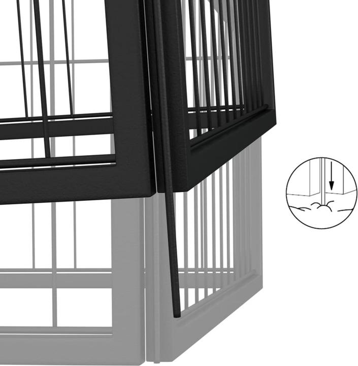 Actual product image vidaXL Sylvester (Dog kennel)