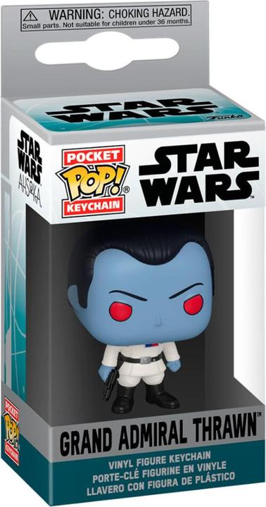 Actual product image Funko Star Wars: Ahsoka POP! vinyl key ring 4 cm S2 - Grand Admiral Thrawn Display (12)