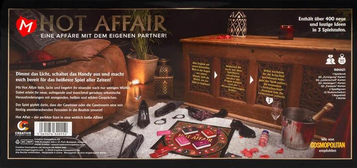 Actual product image Orion Hot Affair (Board game, German)