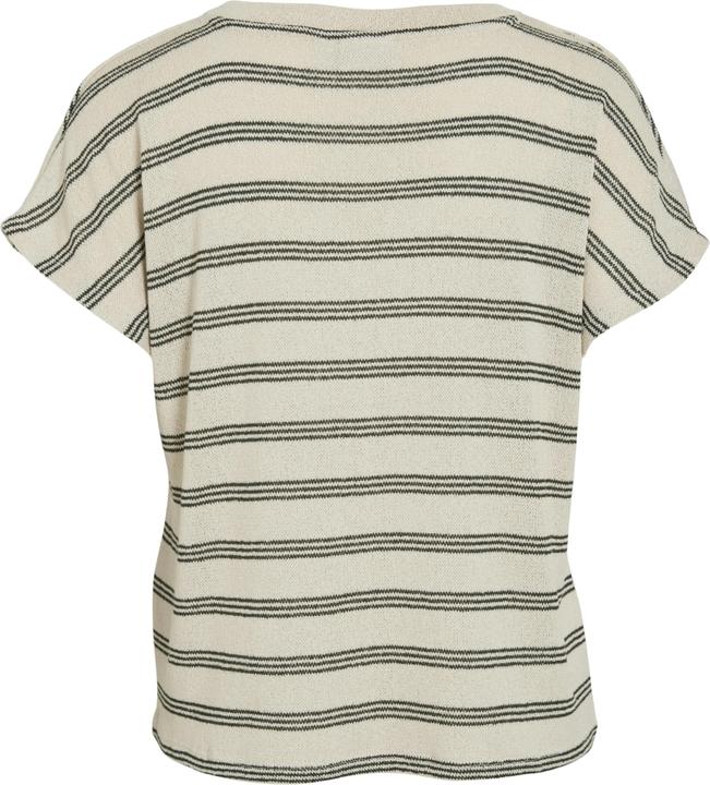 Actual product image Vila VIHERMINA V-Ausschnitt Oberteil mit kurzen Ärmeln (XL)