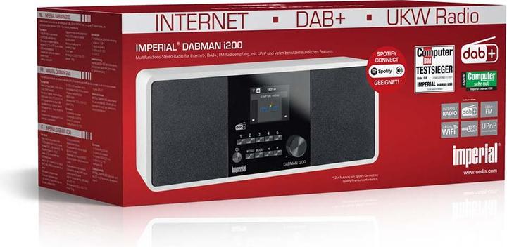 Produktbild Imperial Dabman i200 (DAB+, FM, Internetradio, WLAN)