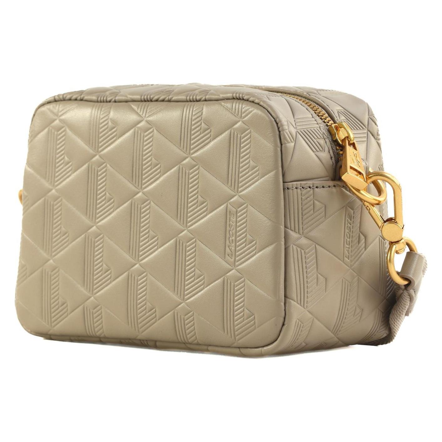 Lacoste, Damen, Handtasche, Maheki Crossover Bag, Braun