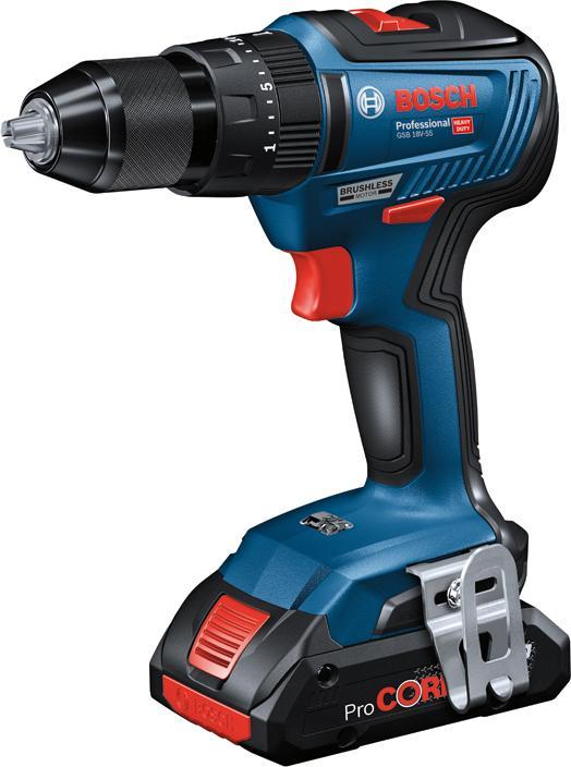 Produktbild Bosch Professional GSB 18V-55 (Akkubetrieb)