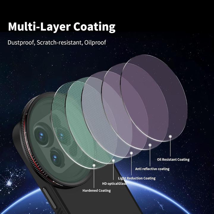 Image du produit Freewell Sherpa magnetischer variabler ND1-5-Filter für Apple iPhone 13/14/15