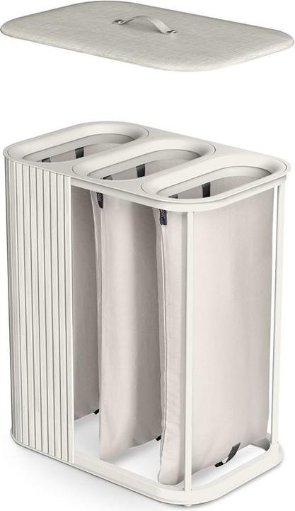 Image du produit Joseph Joseph Wäschekorb 90l Bambus beige Tota Trio Luxe