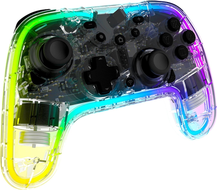 Actual product image Snakebyte Switch Controller Wireless Gamepad RGB S (Switch)
