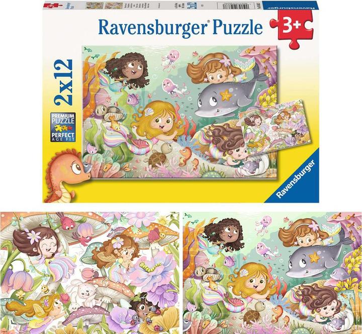 Immagine prodotto Ravensburger Fatine e sirene (12 pezzi)