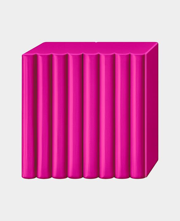 Actual product image Fimo professional 8004 oven-hardening modelling clay, #210 pure magenta