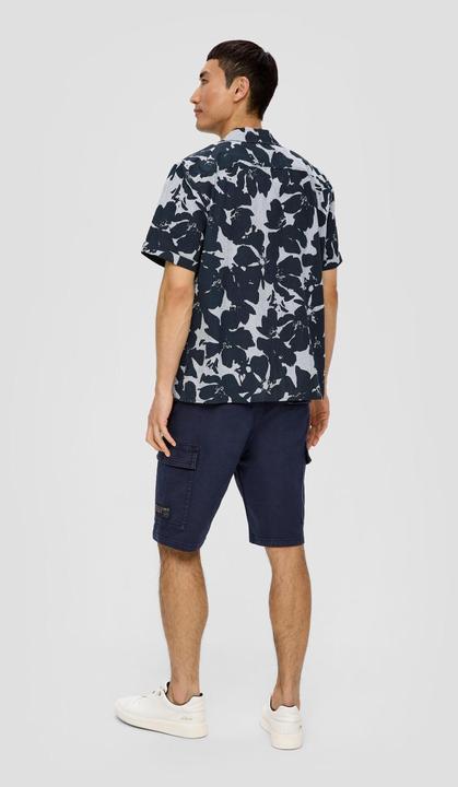 Image du produit S.Oliver Hemd Kurzarmhemd aus Baumwollmix (M)