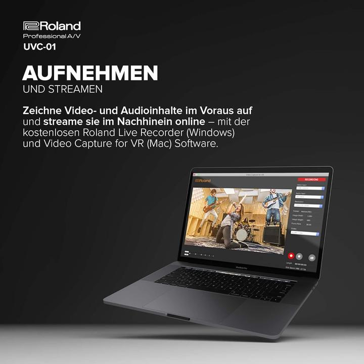 Image du produit Roland UVC-01 HDMI STREAMING CAPTURE DEVICE, UP TO 1080P/60 USB 3.0 STREAMING W. ANALOG AUDIO INPUT