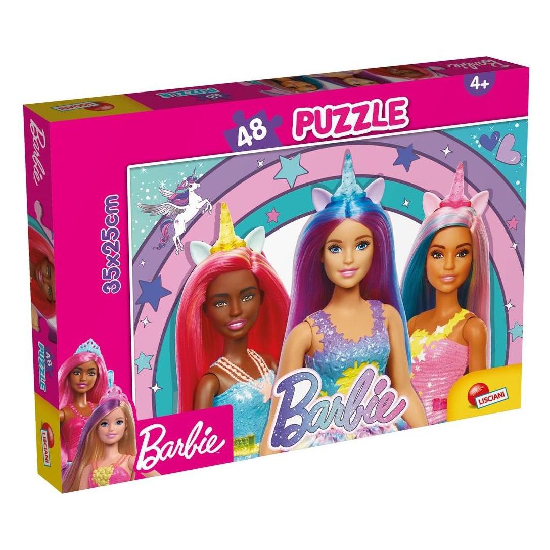 Lisciani Barbie Puzzel M-Plus 48 - Magische Eenhoorn (48 onderdelen)
