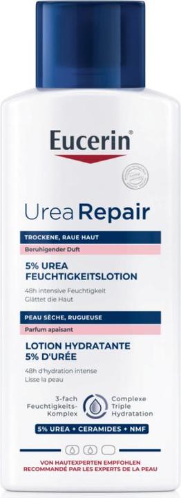 Actual product image Eucerin Urea Repair 5% urea moisturising lotion with soothing fragrance (Body cream, 250 ml)