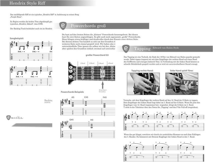 Produktbild E-Gitarre lernen leicht gemacht - Das E-Gitarrenbuch für Anfänger (Deutsch, Sebastian Schulz, 2024)