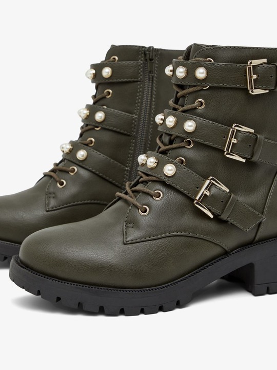 Actual product image Bianco BIAPEARL Biker Boots (39)