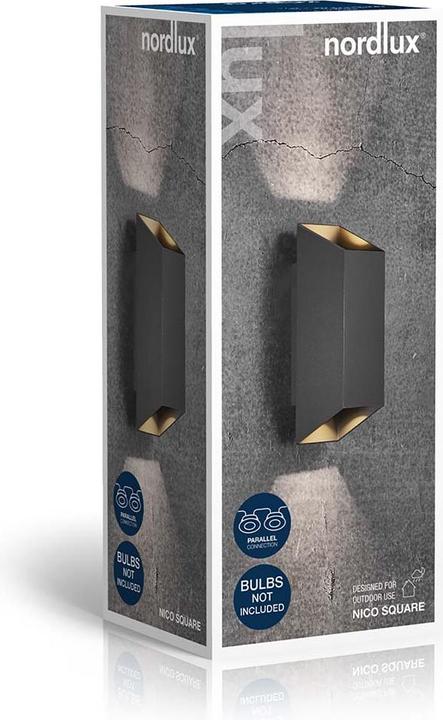 Produktbild Nordlux Nico Square 22 (GU10, IP54)