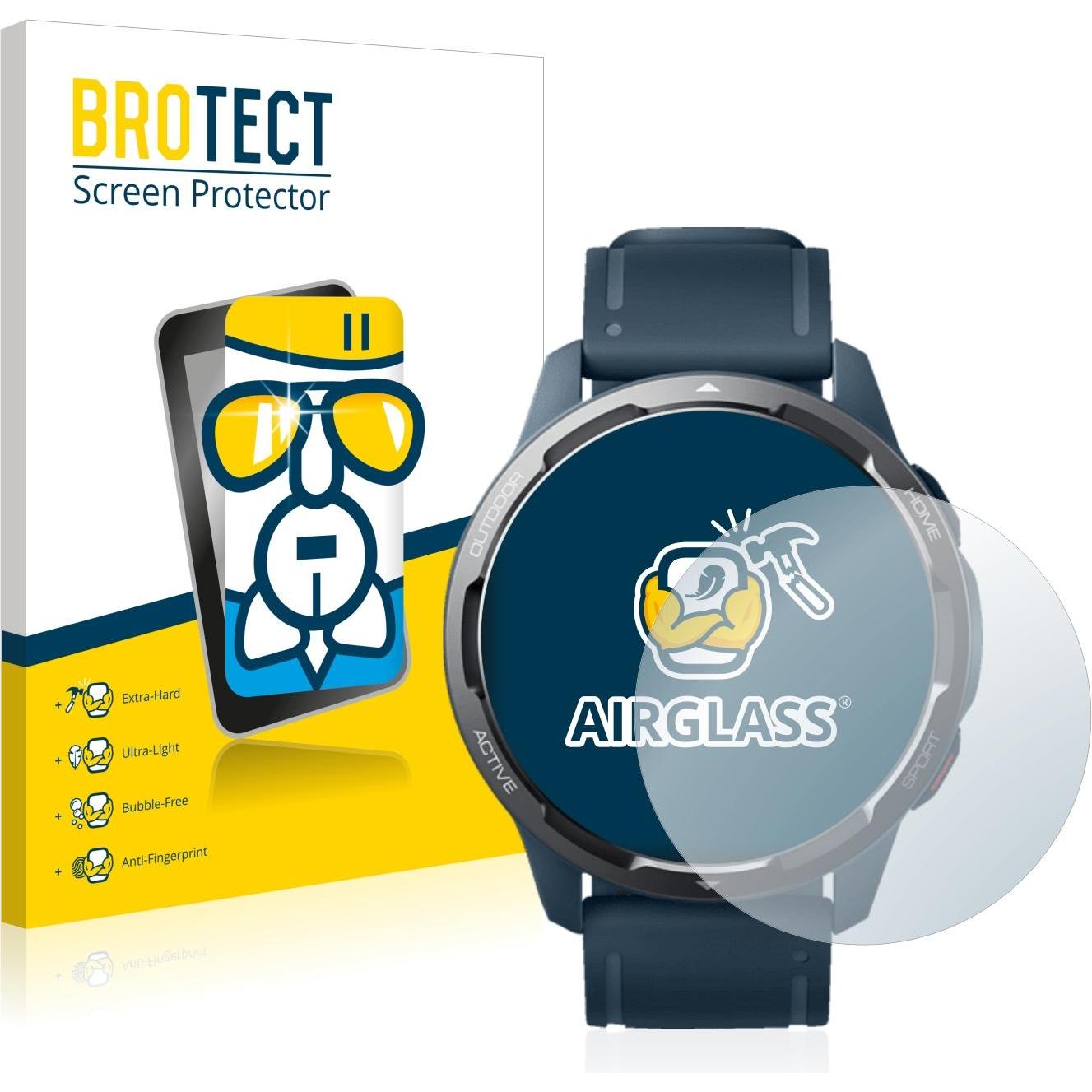 Thumbnail - BROTECT AirGlass Panzerglasfolie, Smartwatch Schutzfolie, Transparent