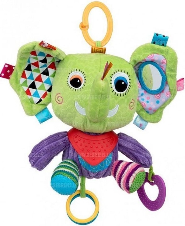 Actual product image Bali Bazoo doudou, anneau en C, hochet