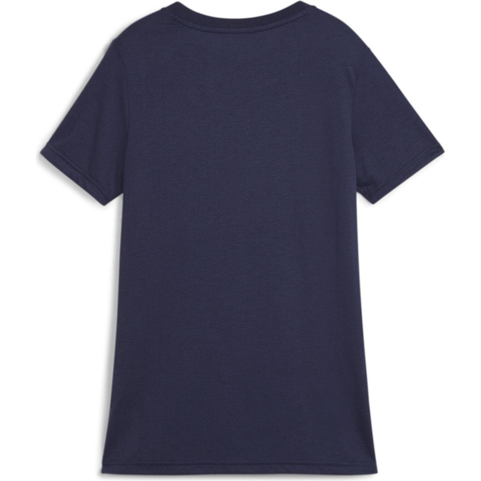 Puma, Damen, Sportshirt, teamFINAL Casuals Tee Wmn (M), Blau, M
