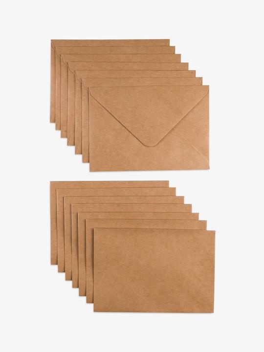 Image du produit Paper Poetry Carte double Brun clair (30 pcs)
