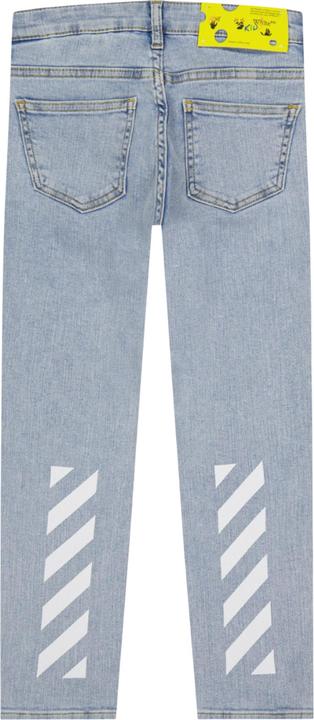 Actual product image Off Childrens/Kids Rubber Arrow Denim Jeans (128)