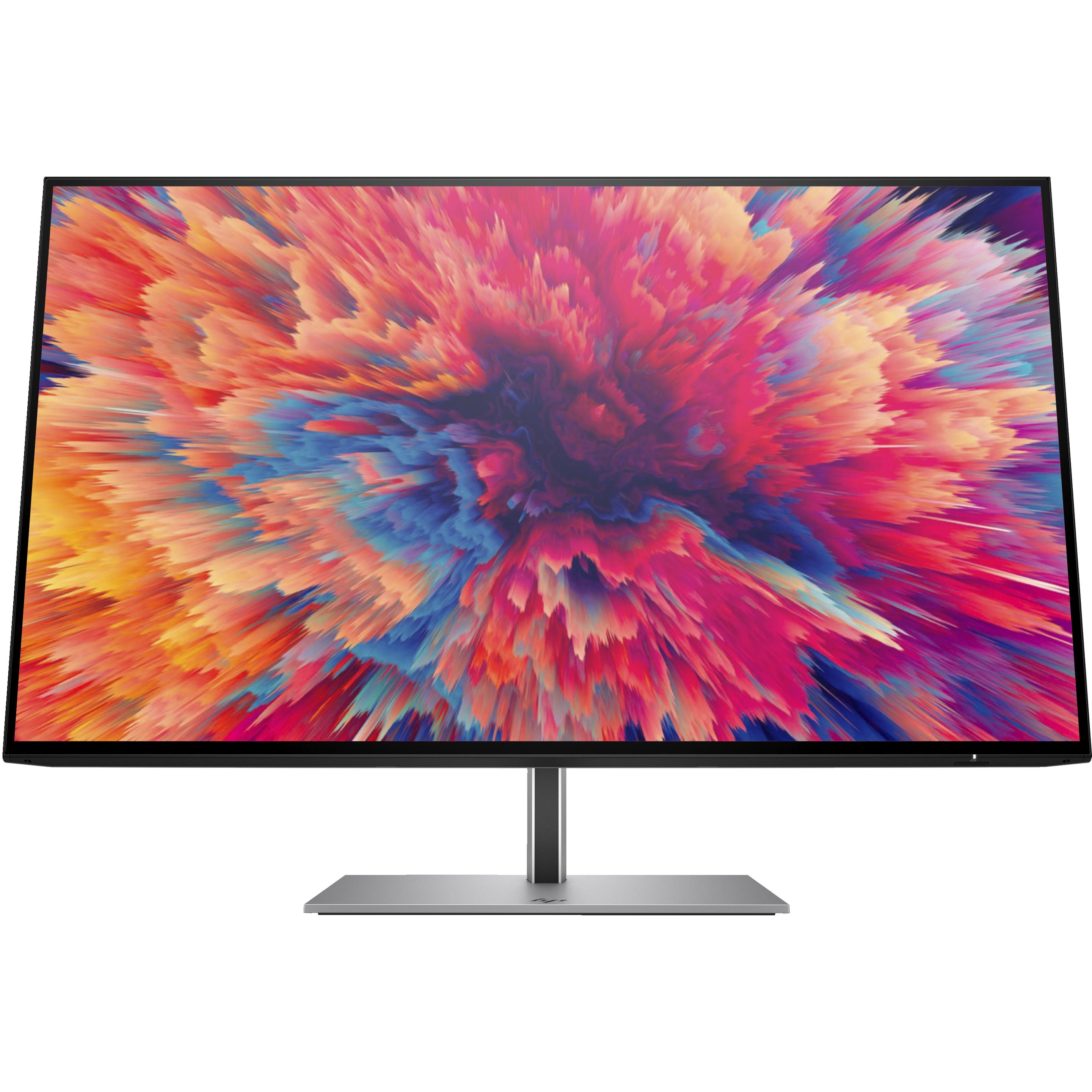 HP Z24q G3 (2560 x 1440 Pixel, 23.80"), Monitor, Silber