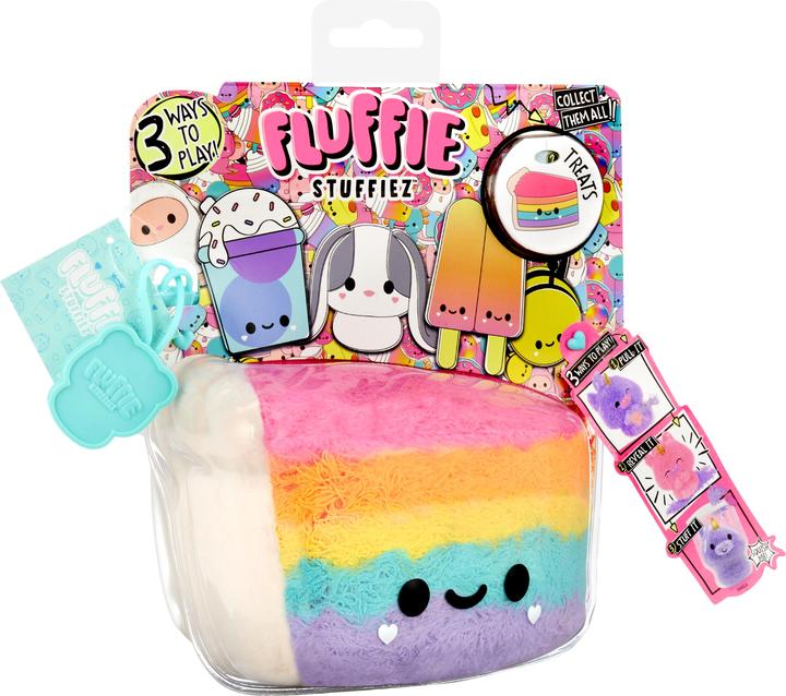 Produktbild MGA Fluffie Stuffiez Small Plush - Cake/ Pizza (22.23 cm)