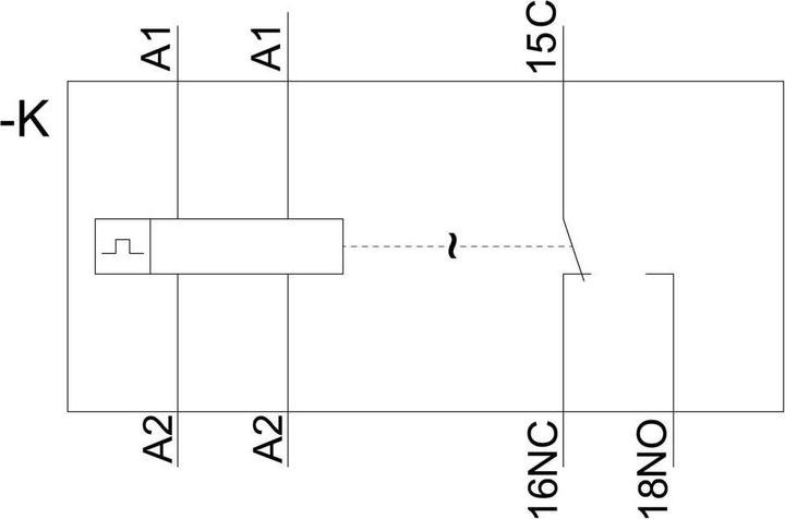 Produktbild Siemens Time Delay Relay, 15 Settings, 0.05-100h