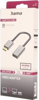Produktbild Hama DisplayPort — HDMI (Typ A) (HDMI, 15 cm)