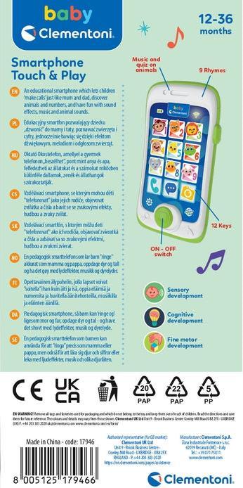 Immagine prodotto Clementoni Smartphone per bambini 2024