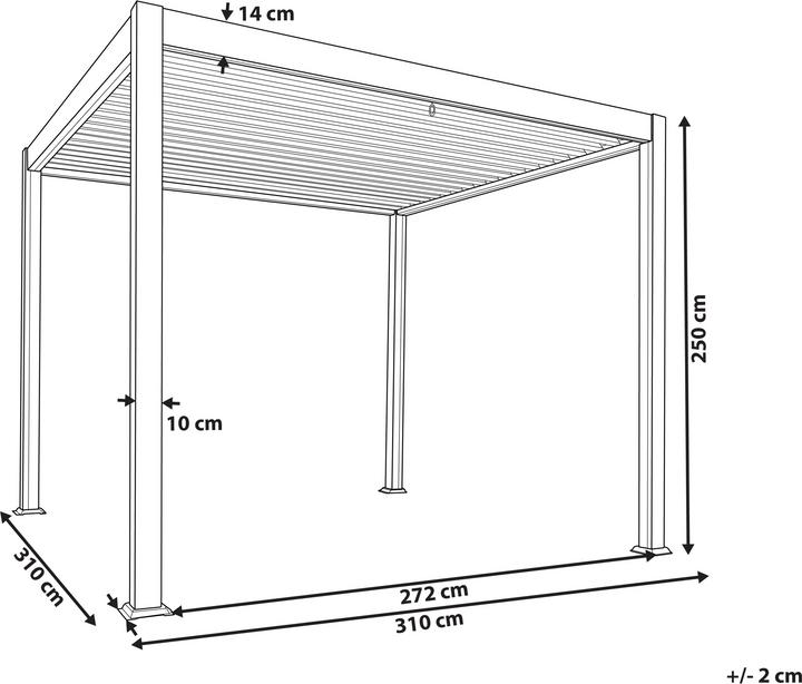 Produktbild Beliani Fornoli (310 cm, 310 cm)