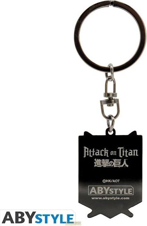 Image du produit ABYstyle Attack on Titan Keychain: Scouts 6cm