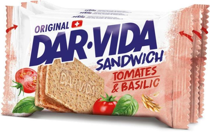 Image du produit Dar-Vida Sandwich Tomates & Basilic 3 x 65g (195 g)