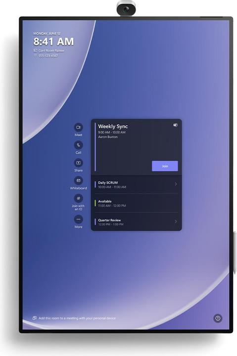 Productafbeelding Microsoft Surface Hub 3 for business (3840 x 2160 Pixels, 85")