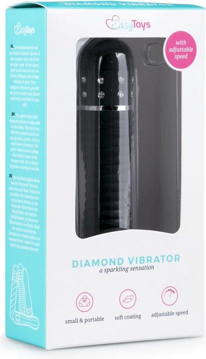 Actual product image Easytoys Diamond Vibrator corrugated