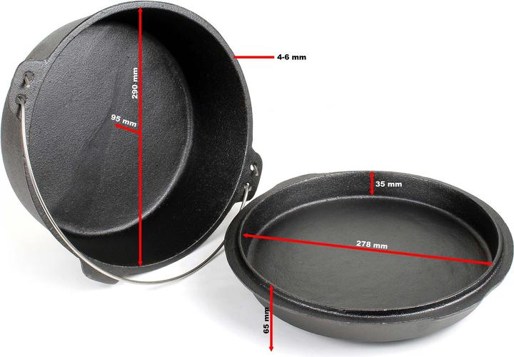 Actual product image Wiltec Dutch Oven