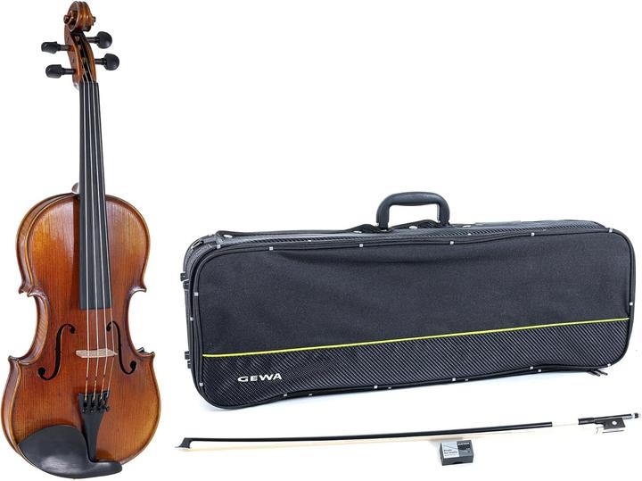 Gewa Maestro 2 Vioolset mit Koffer, Carbonbogen und Larsensnaren (Geige)