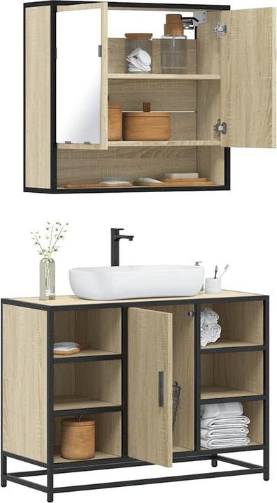 Produktbild vidaXL Badmöbel Set