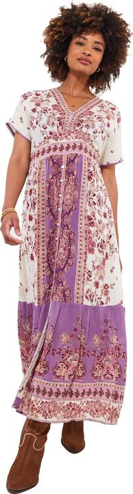 Actual product image Joe Browns Floral Border Print Maxi Dress (36)