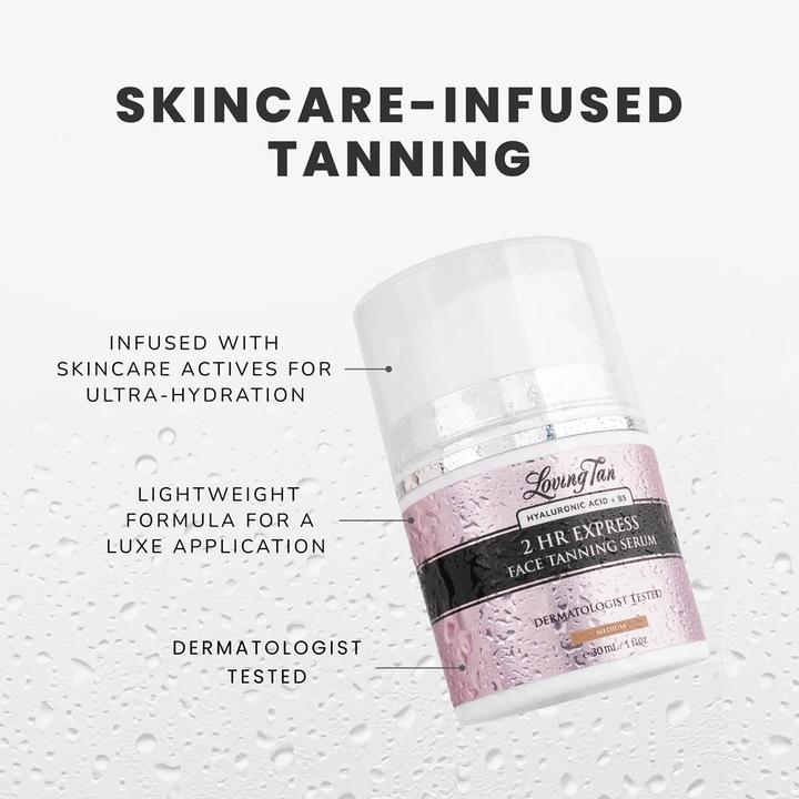 Produktbild Loving Tan Express Selbstbräunungs-Gesichtsserum (30 ml)
