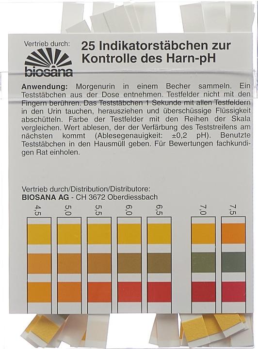 Actual product image Biosana Indicator sticks (25 x)