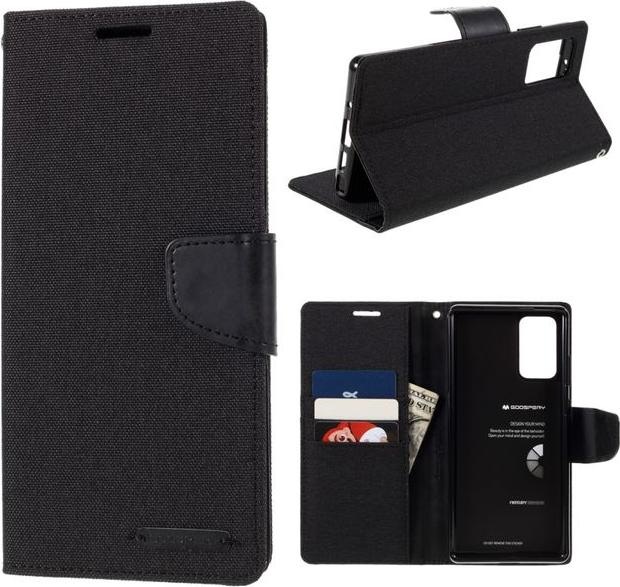 Actual product image Goospery Canvas Diary Series (Samsung Galaxy Note 20)