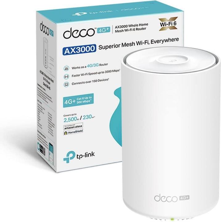 Actual product image TP-Link 4G+ AX3000 MESH WI-FI 6 ROUTER