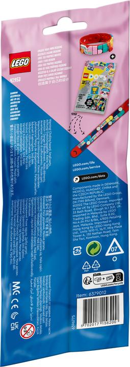Actual product image LEGO Rainbow Bracelet with Pendants (41953, LEGO Dots)