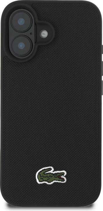 Image du produit Lacoste LCHMP16MPVCK iPhone 16 Plus 6.7" czarny/black hardcase Iconic Petit Pique MagSafe (Apple iPhone 16 Plus)