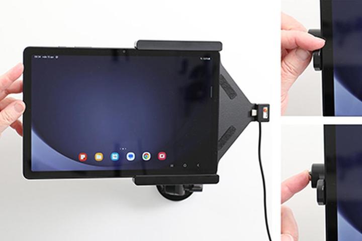 Image du produit Brodit Support actif Galaxy Tab A9+ USB verrouillable