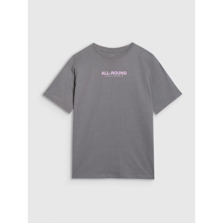 Produktbild 4F Übergrosses T-Shirt mit Mädchenmuster (128)