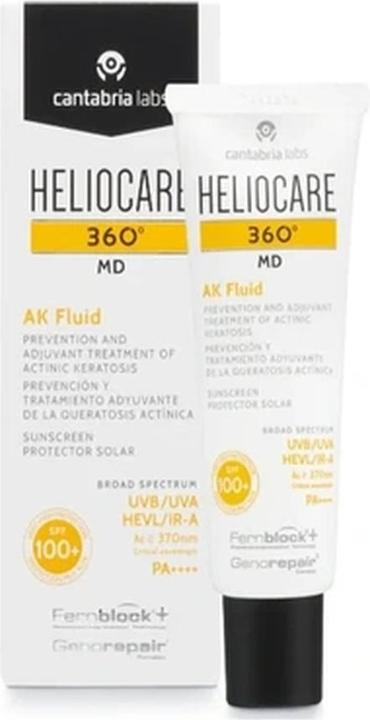 Immagine prodotto Heliocare 360° MD AK Fluid SPF 100+, 50 ml Gel (Crema solare, 50 ml)