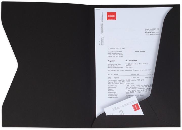 Actual product image Elco Offer folder Prestige (A4, 1x)