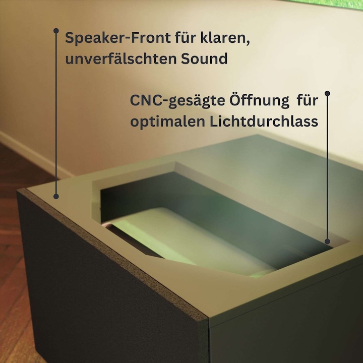 Produktbild Tusto Ultrakurzdistanz Beamer (66 x 66 x 25 cm)